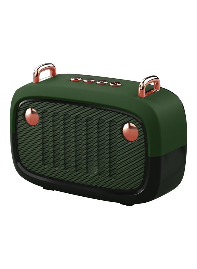 NIBEMINENT Wireless Bluetooth Speaker Green - Image 1