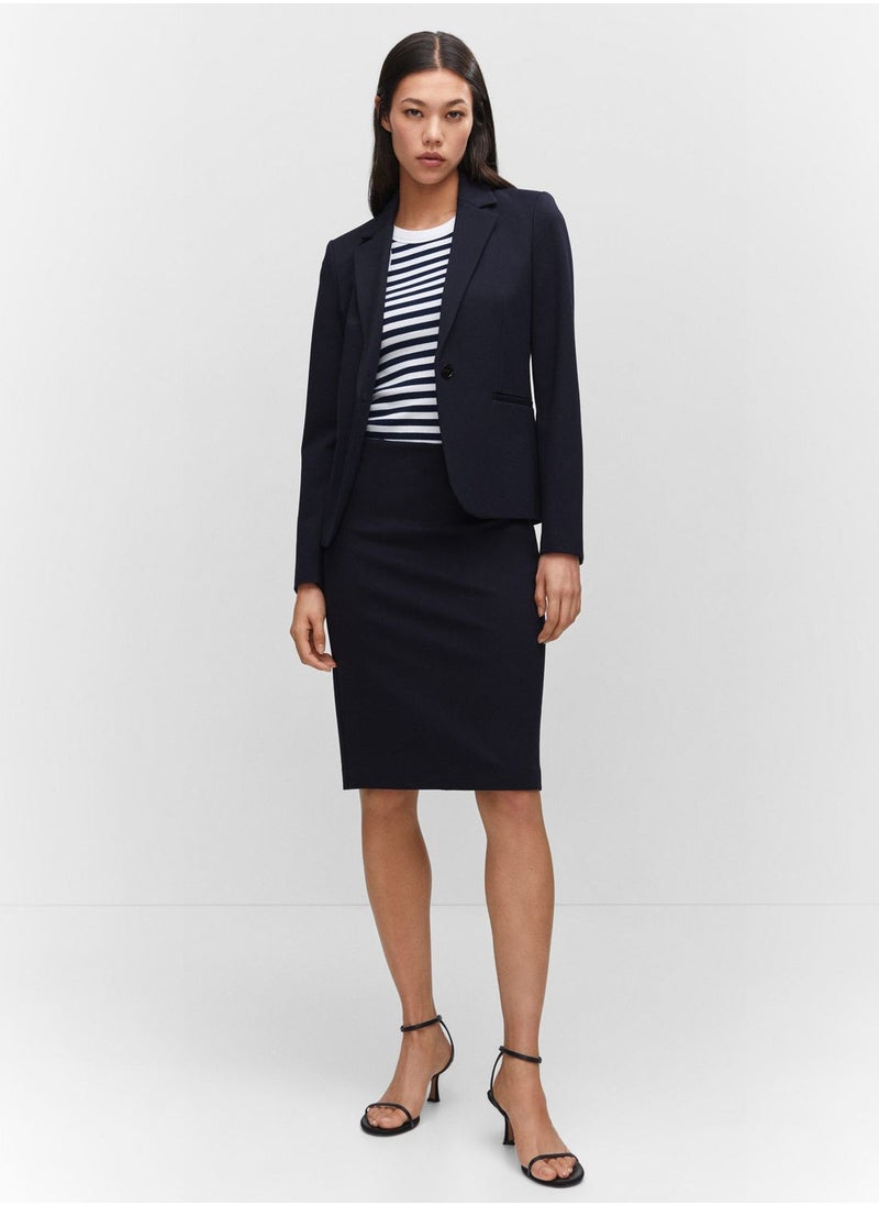 MANGO - High Waist Skirt - Image 1