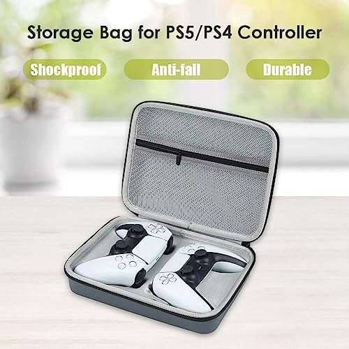 ADOFYS Dual Controller Hard Carry Case Compatible for PS5/PS4/XBOX/i Pega Waterproof Travel Carry Case - Image 3