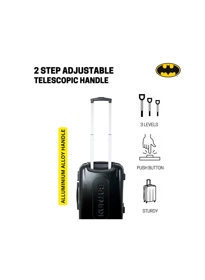 وارنر بروس وارنر بروذرز باتمان حقيبة سفر بعجلات 61 سم - أسود - Image 3