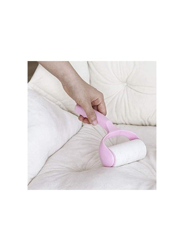 Lint Roller, Super Sticky Pet Hair Remover Kit with 21 Refills, Adhesive Lint Brush for Clothes,Carpet, Car Seats, Dust,Dogs, Cats Assorted 11.5x20cm  - Image 5