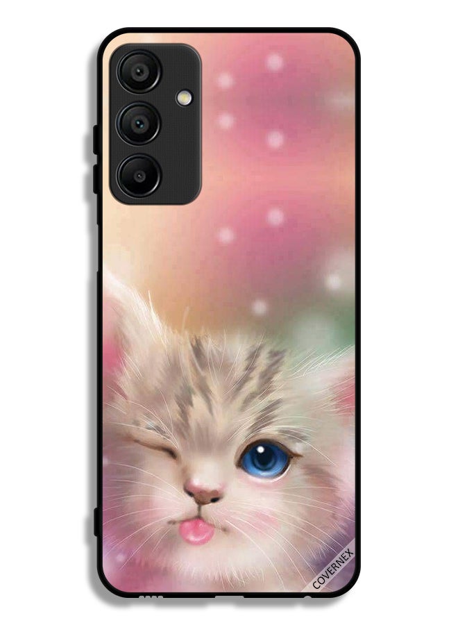 Covernex Samsung Galaxy A15 5G Protective Case Cover Cute Cat - Image 1