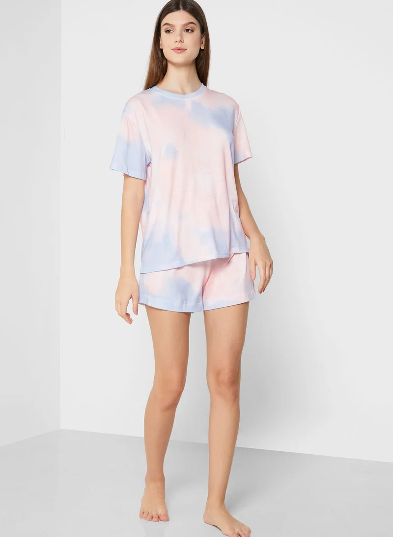 Ginger Tie Dye Pyjamas Set