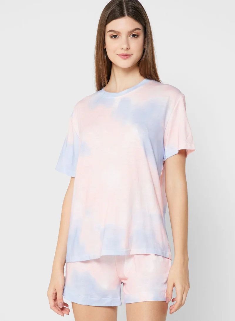 Ginger Tie Dye Pyjamas Set