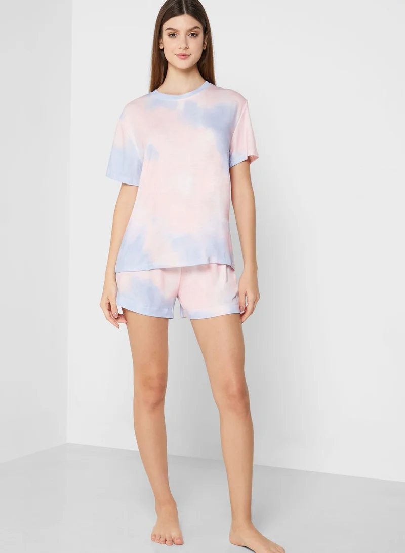 Ginger Tie Dye Pyjamas Set