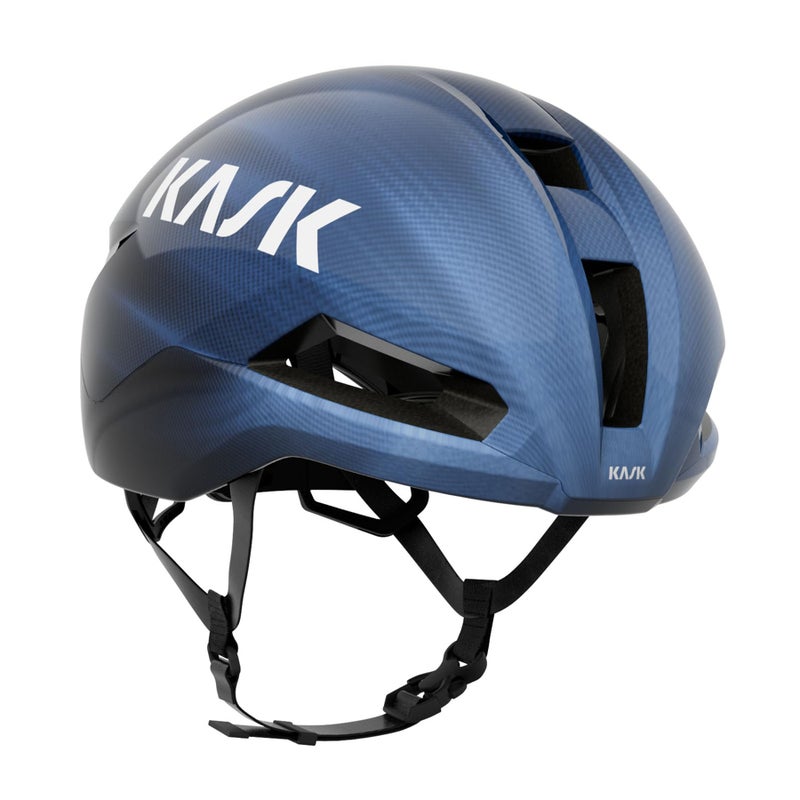KASK Nirvana Bike Helmet Aerodynamic Triathlon Adult Cycling Helmet with Impact Protection for Track Racing Road Cycling Races Triathletes Blueberry Fade Large
