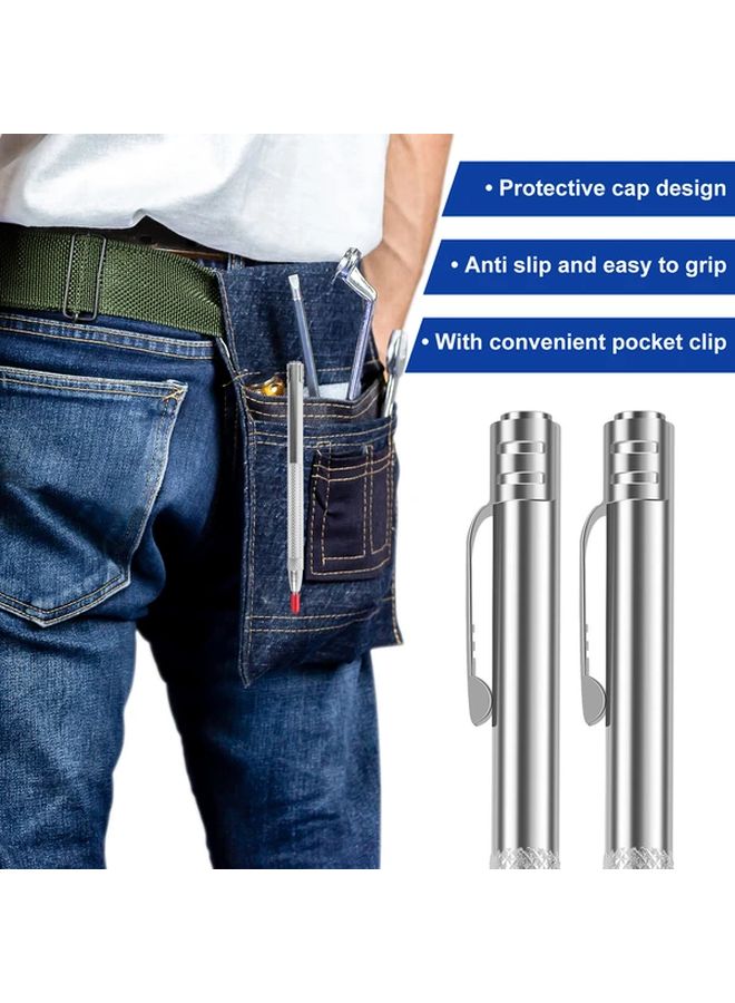 4Pcs Silvery Tungsten Steel Tip Scriber Pen With 20 Replacement Marking Tips For Glass Ceramics Metal Wood - Image 3