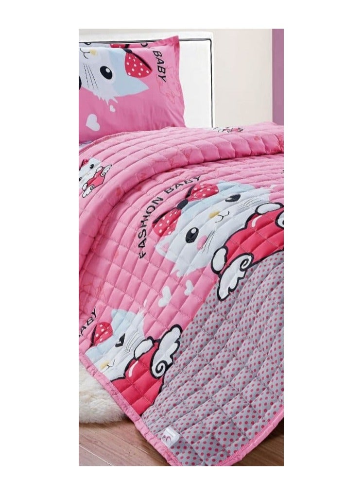 Comforter Set With Children'S Drawings, 3 Pieces, Compressed Quilt, Size 160x210 Cm - Image 3