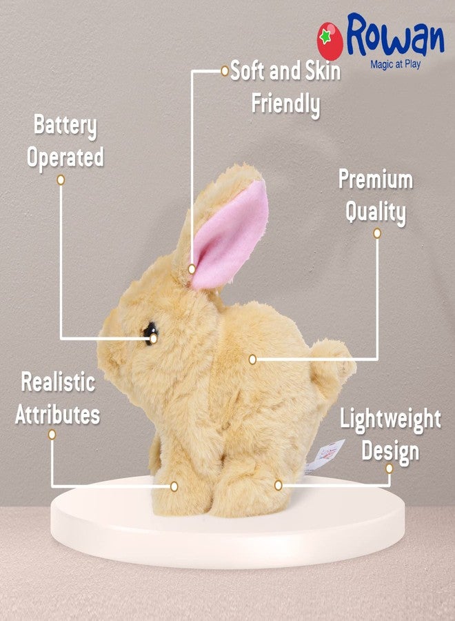 Rowan Fuzzbuzz Huggable Cuddly Cookie Jumping Rabbit Stuffed Toy, Soft Toys for Kids, Cute Plushies Purple, Multicolour, 3Y+ | Soft Plush Toy for Kids | Cute, Safe & Gift-Frie - Image 5