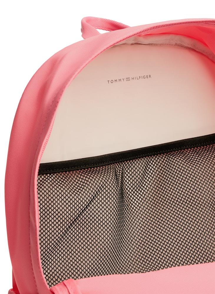 TOMMY HILFIGER Kids' Essential Signature Colour-Blocked Pocket Backpack - Image 4