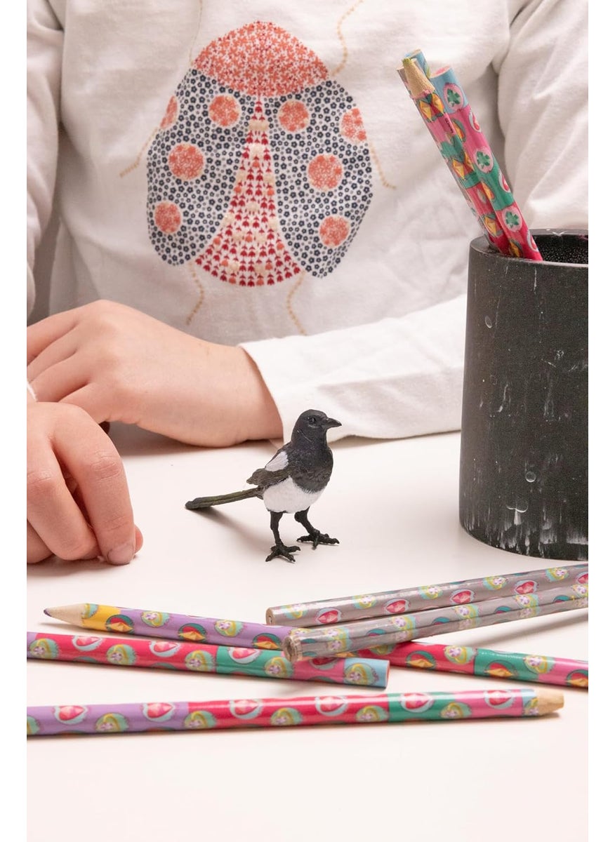 Papo Papo  Realistic Magpie Figurine  from 3 Years Old  Discovering The Animal World  Realistic Figurine  Educational Toy  Hand Painted  Collection  Decoration  Childrens Gift  - Image 2