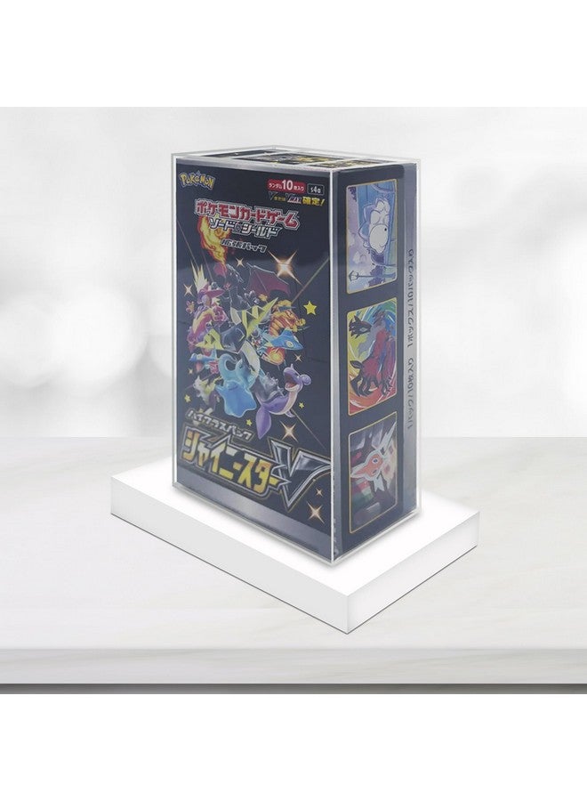 EVORETRO Display Case Storage Protector for Pokemon Japanese Booster Box Small - 5-Pack 0.5MM Thick Plastic Display Case for Collectible Gaming Card Storage and Organization. Elevate Your Collection. - Image 2