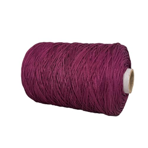 Crochela 1 MM Nylon Macrame Cord/Thread/Dori (Purse Thread) for Jewellery Making, Bags and Many Other DIY Crafts (Weight : 200 Grams | Length : 400 Meters) (Purple) - Image 3
