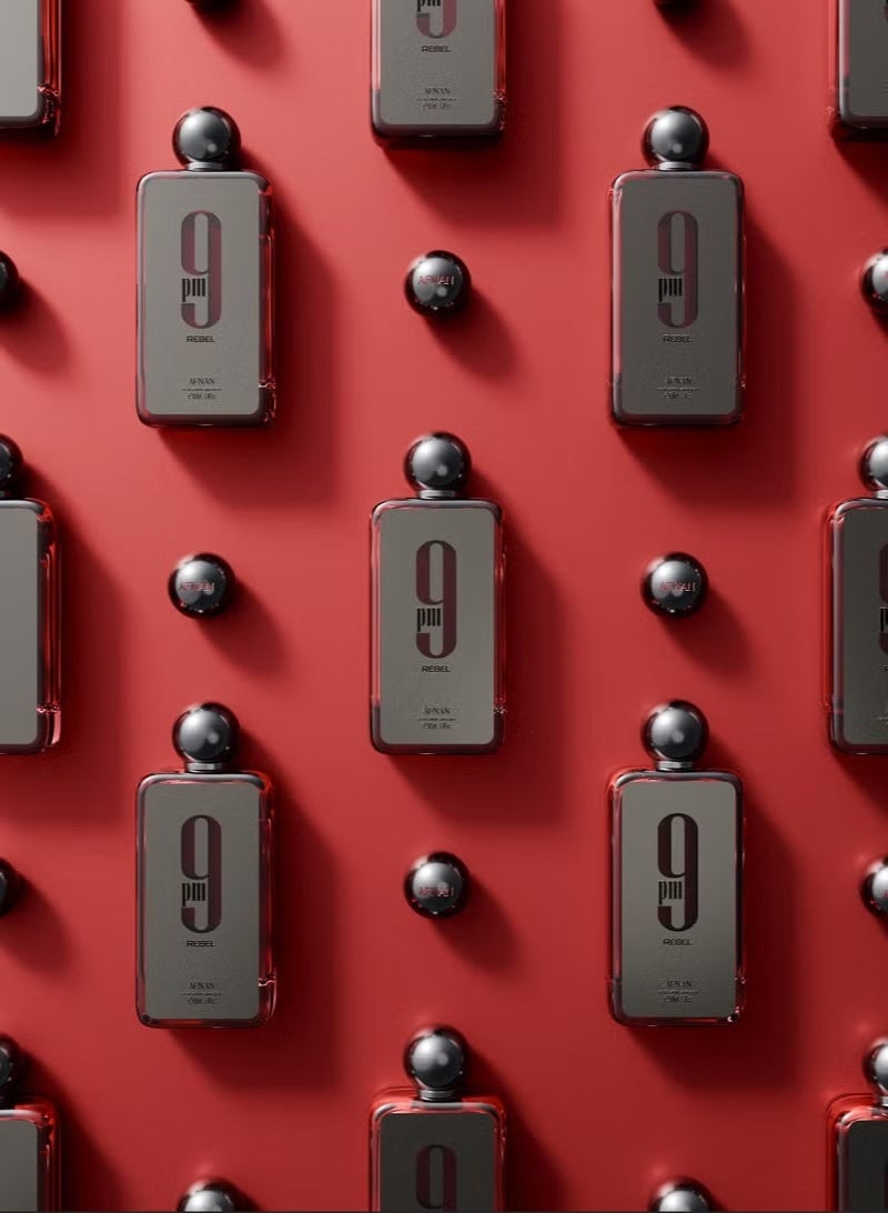 أفنان عطر 9 مساءً ريبيل للجنسين، 100 مل - Image 5