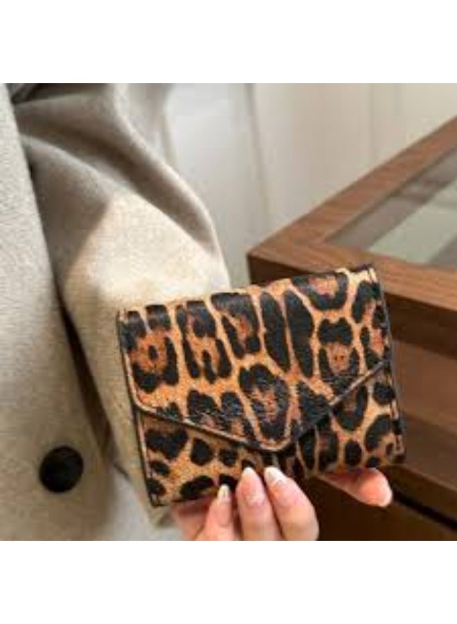 Shein Women's leopard print wallet - Image 1