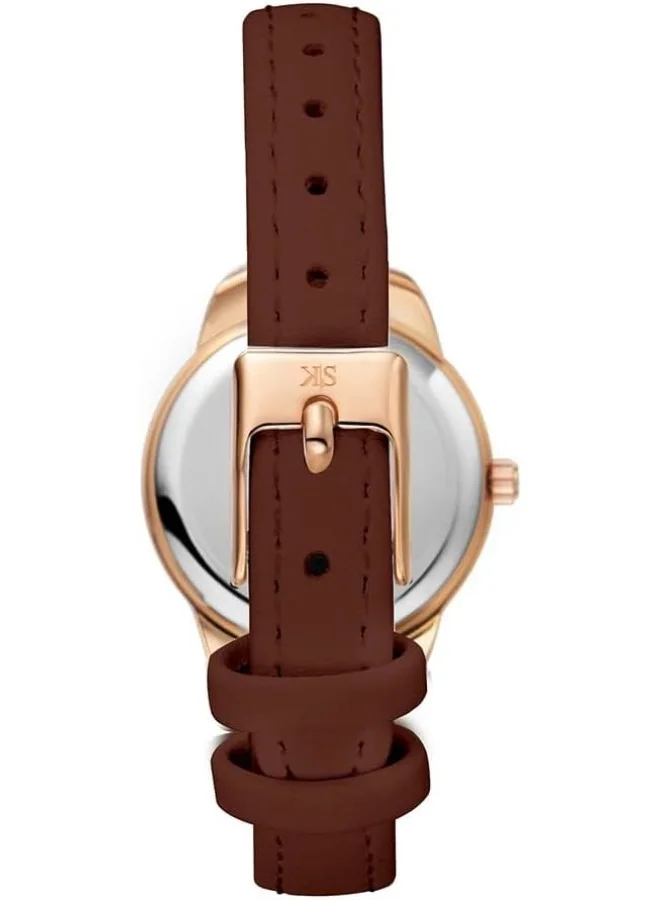 KENNETH SCOTT Kenneth Scott Women's White Dial Analog Watch - K22526-RLDW