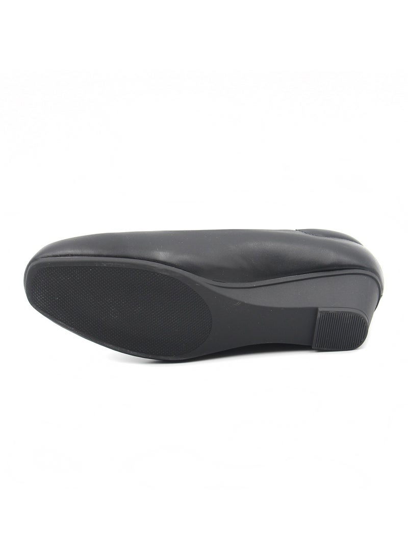 SD.Felano - Women's Low Heels Pumps Office Shoes, Pointed Toe, Comfortable, Casual Slip-On Heels for Girls and Ladies - Image 1