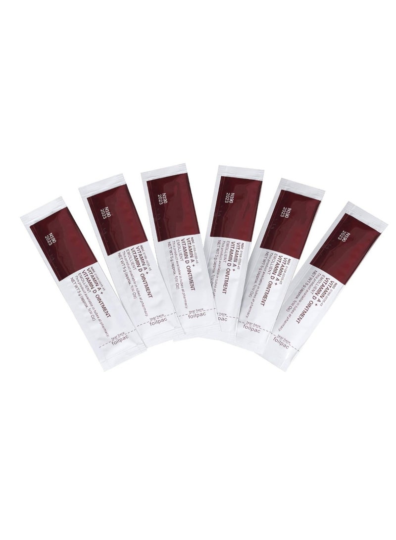 Tattoo Scar Repair & Microblading Aftercare Gel, Vitamin A & D – 6 pcs - Image 1