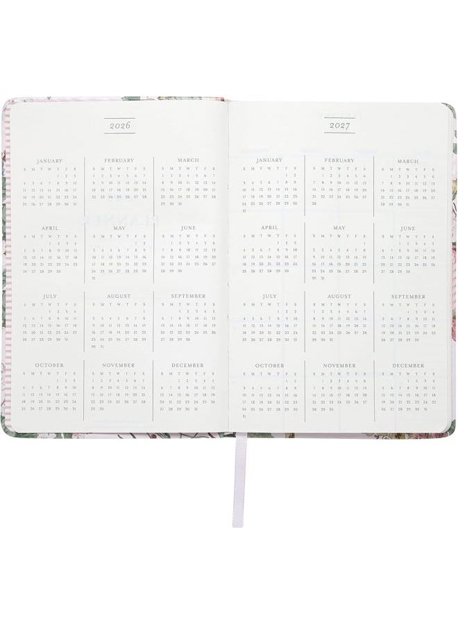 LAURA ASHLEY 2026 Planner - Weekly and Monthly Planner - 8x10 and 6x8 Planning Notebook and Calendar Agenda, Size 6X8, Multi Fern - Image 4