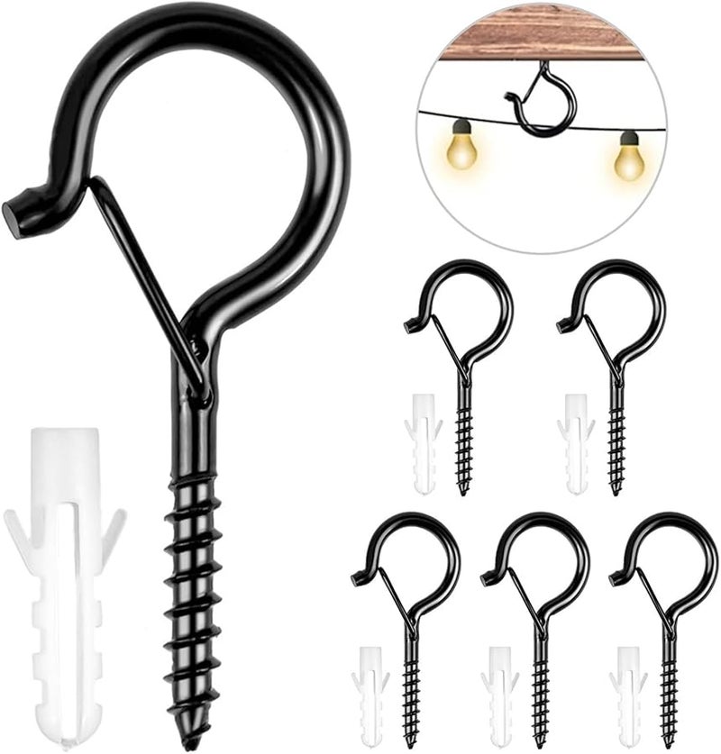 Heavy Duty Q Hanger Hooks With Safety Buckle 20pcs For Ceiling Hanging - Image 4