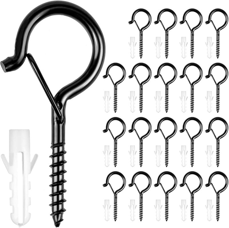 Heavy Duty Q Hanger Hooks With Safety Buckle 20pcs For Ceiling Hanging - Image 2