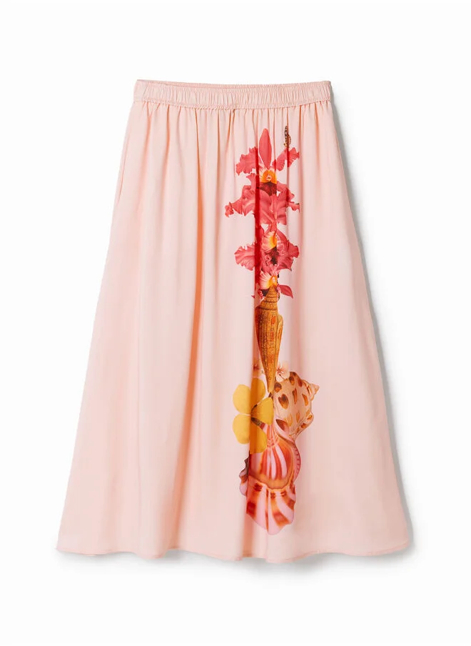 DESIGUAL Christian Lacroix Midi Skirt