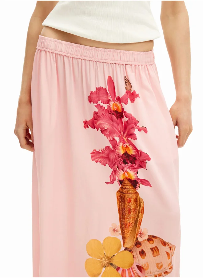 DESIGUAL Christian Lacroix Midi Skirt