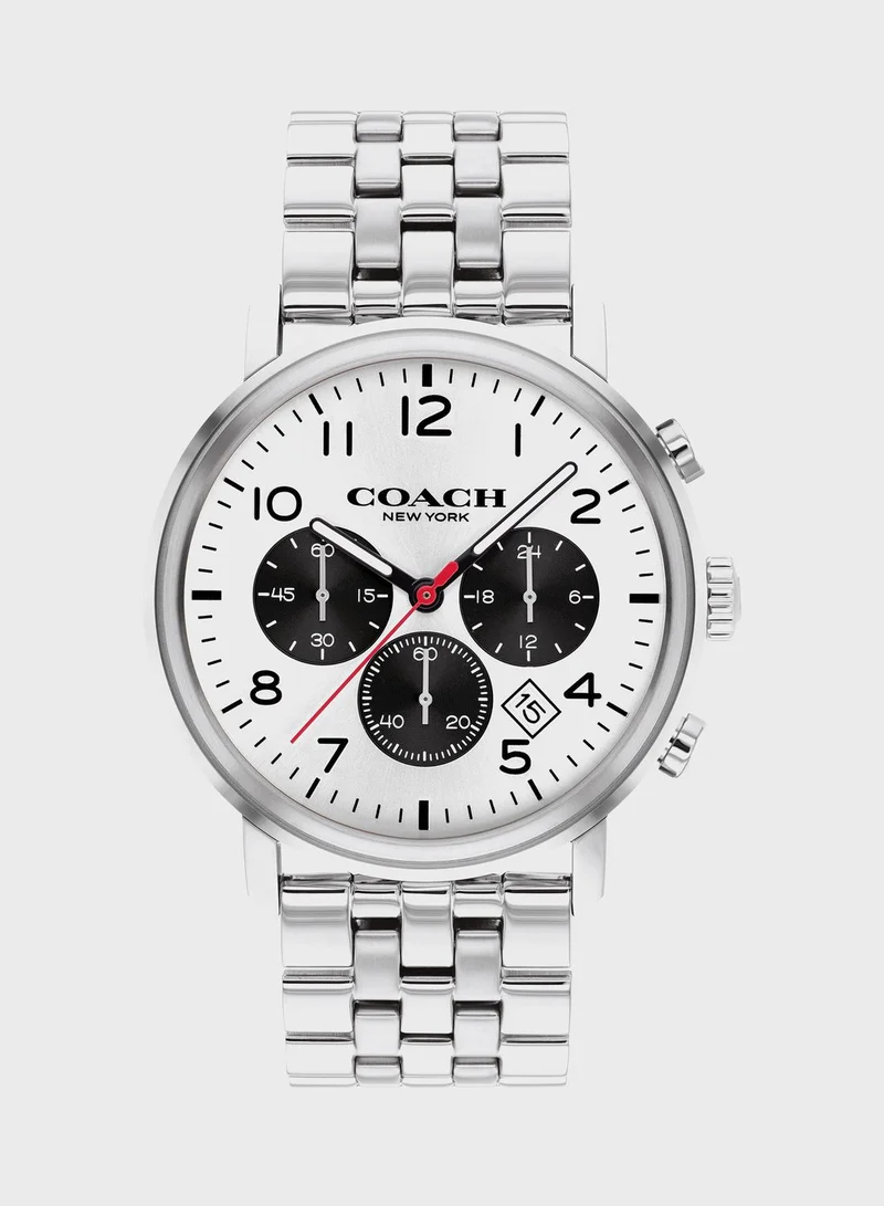 COACH Stainless Steel Chronograph Watch