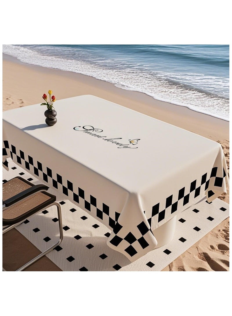 Anna 120*180cm Waterproof Oil-Resistant Durable Tablecloth - Easy-Care Soft Table Cover for Home, Restaurant, and Outdoor Use, Stylish Heat-Resistant Surface Protector - Image 5