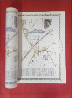 Walmley Village 1882 - Old Map Supplied Rolled in a Clear Two Part Screw Presentation Tube - Print Size 45cm x 32cm  - Image 1