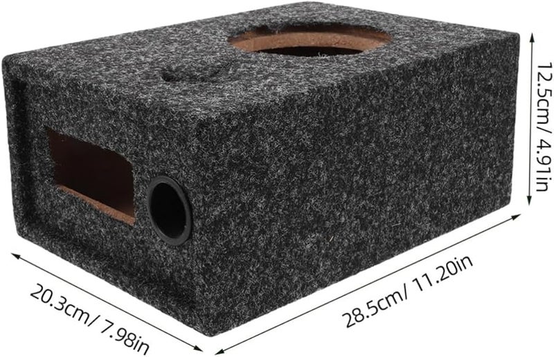 صندوق مضخم صوت سيارة عالمي نحيف مع منافذ تردد عالية ومنخفضة لتحسين الصوت - Image 3