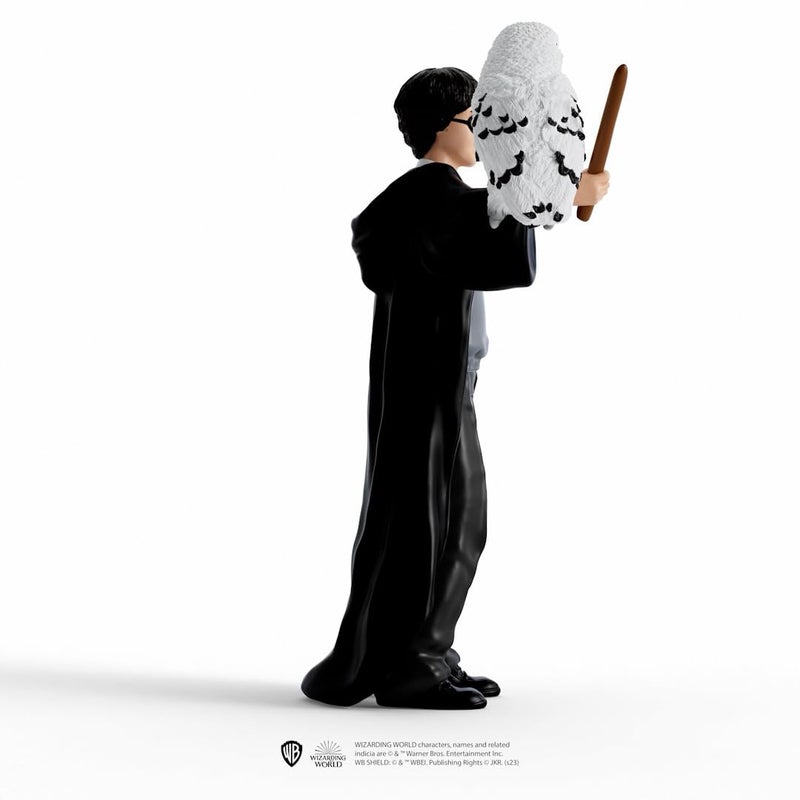 Schleich Harry Potter 2 PC Harry Potter Set with Snow Owl Toy Wizarding World Collectible Figures for Kids and Adults Toys for Ages 6 42633 - Image 4