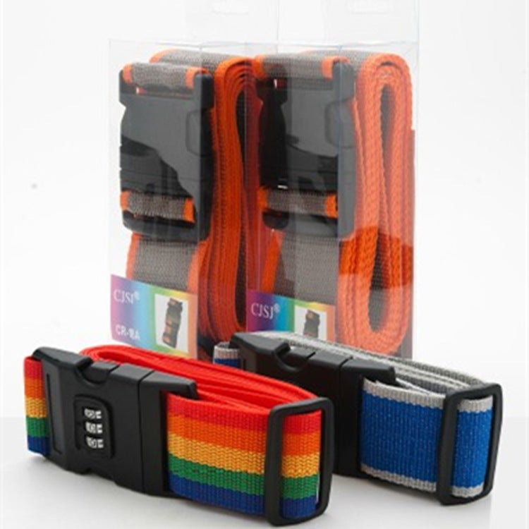 Luggage Packing Belt Bundling Belt One-Word Travel Trolley Case Overseas Shipping Code Lock Bundling Belt - Image 3