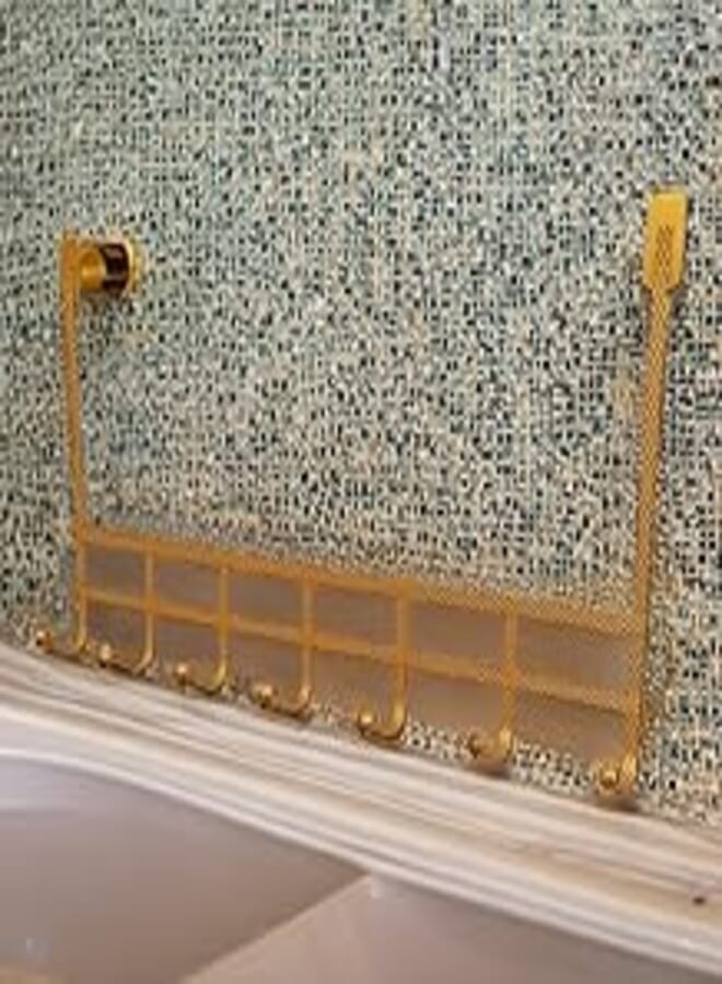 Hook behind the door, living room bedroom storage rack clothing hat scarf coat storage rack sundries finishing hanger. 