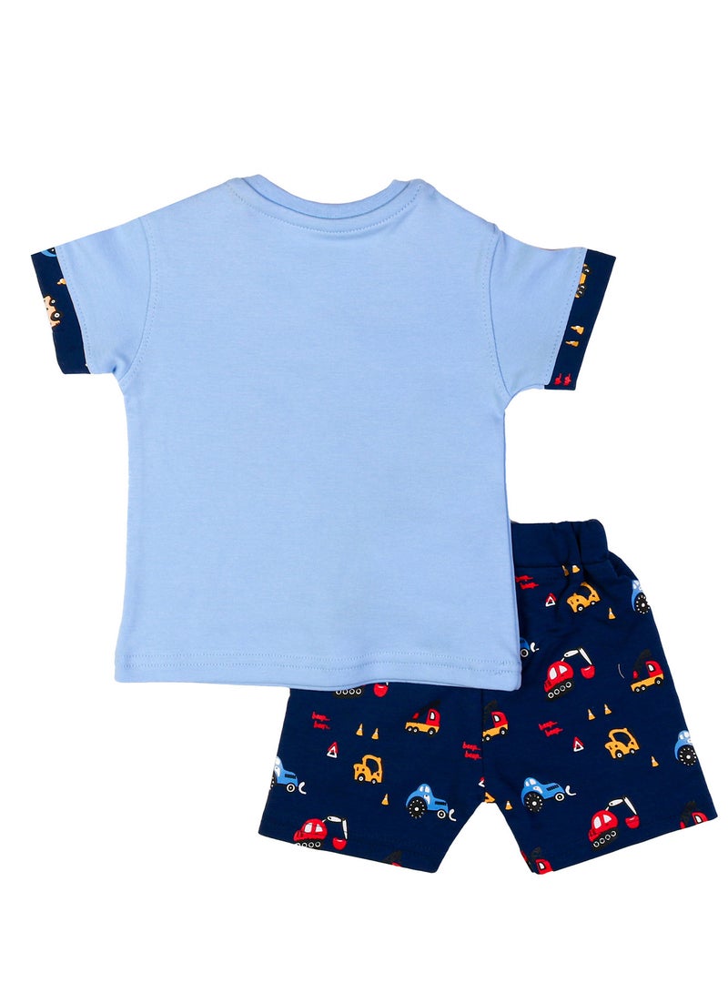 Zercon Summer Pajama Set for Newborn Baby Boys - Summer for Newborn Baby Boys - Image 3