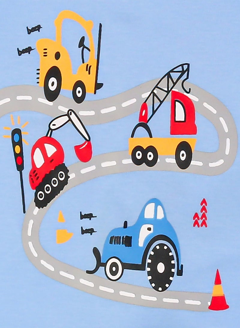 Zercon Summer Pajama Set for Newborn Baby Boys - Summer for Newborn Baby Boys - Image 2