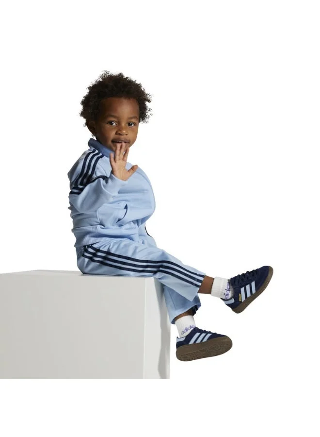 اديداس اوريجينالز أحذية أديداس سبزيال هاندبول سي إف إل آي يو للأطفال أزرق أوريجينالز