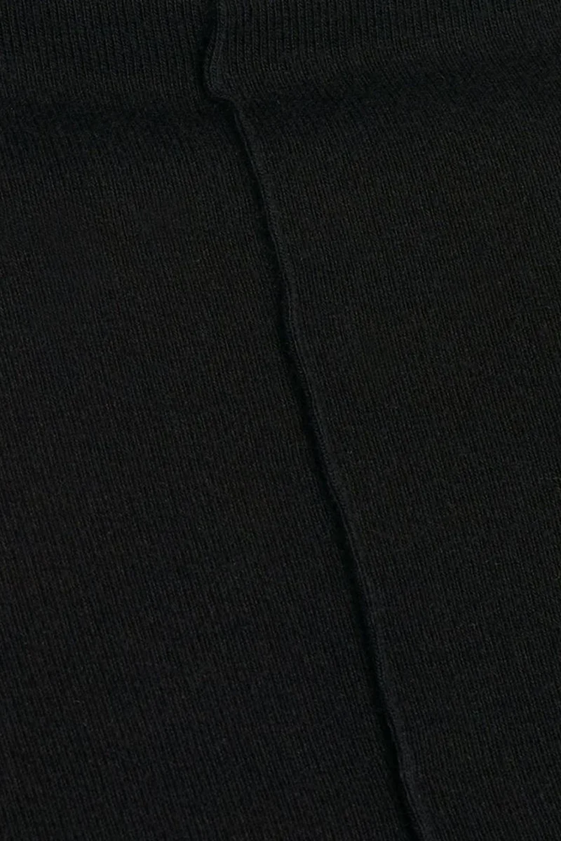 Dilvin Black DILVIN Ribbed Turtleneck Long-Sleeve Blouse for Women | Best Price UAE