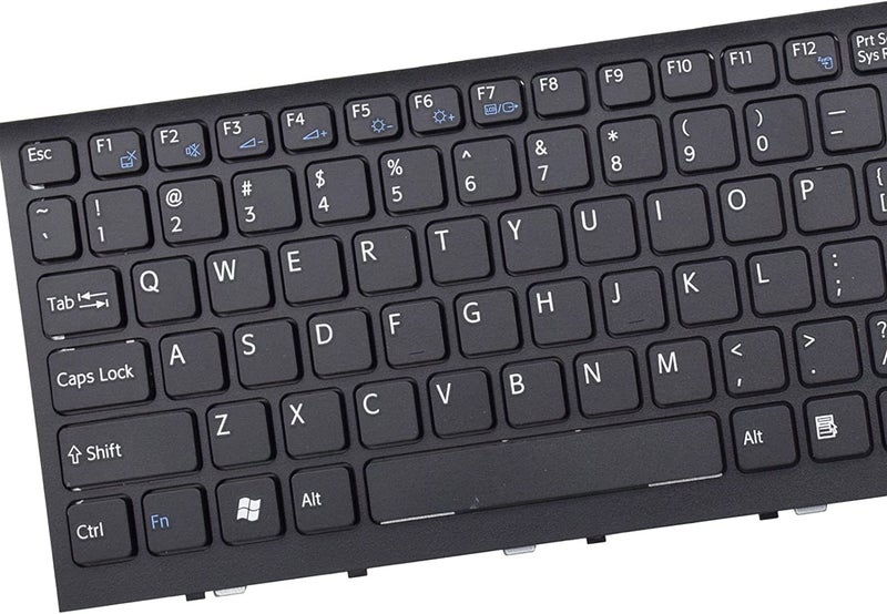 Wefly Laptop Keyboard Compatible for Sony PCG- 71811W Sony vaio Eh Series Laptop (Black) - Image 3