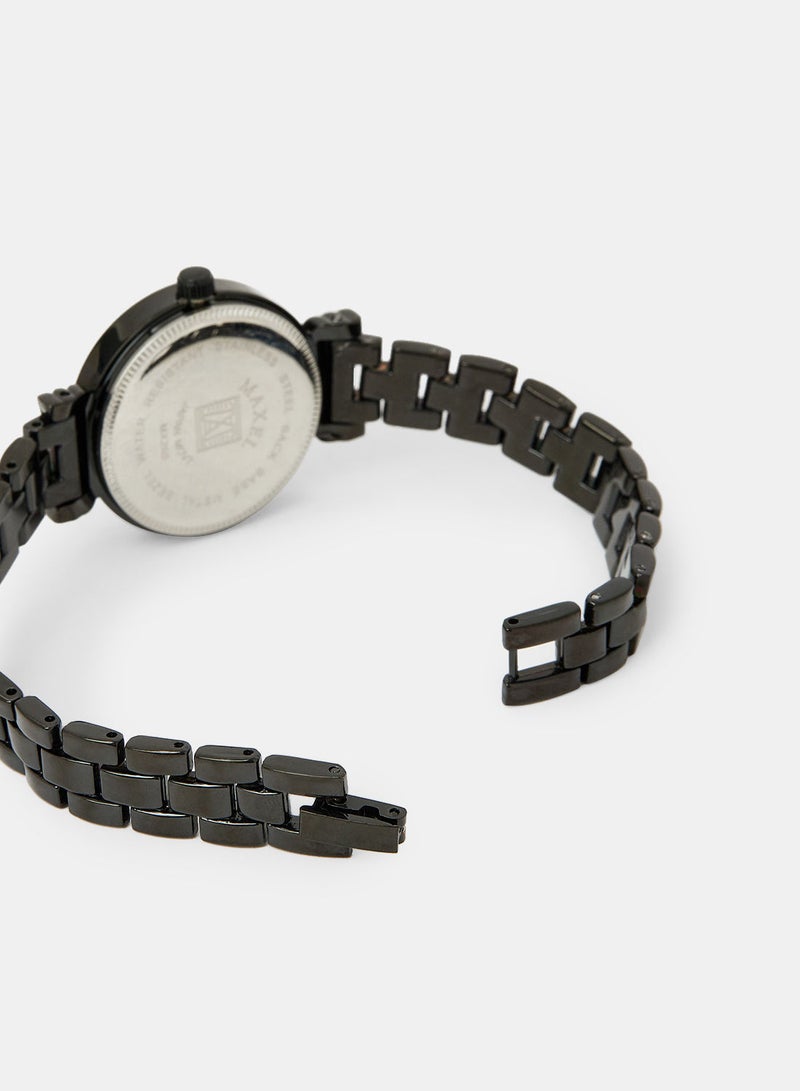 Maxel Women's Fashion Waterproof Luxury Analog Wrist Watch MX514 - 28mm - Image 3