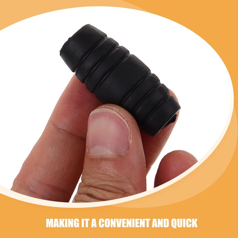 Motorcycle Gear Shift Lever Sleeve And Shifter Shoe Protector Anti Slip Rubber Foot Pad Set 2Pcs - Image 4