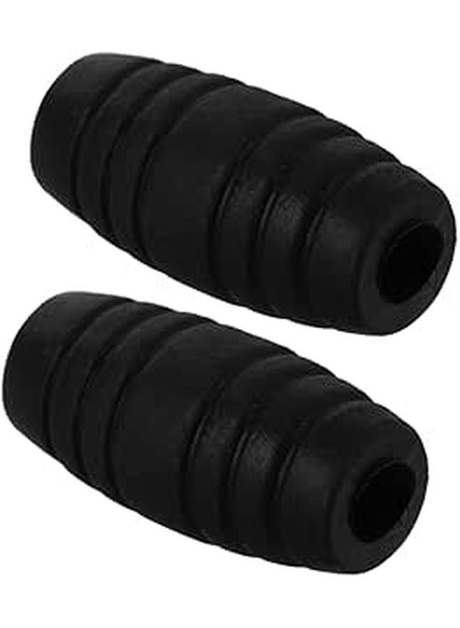 Motorcycle Gear Shift Lever Sleeve And Shifter Shoe Protector Anti Slip Rubber Foot Pad Set 2Pcs - Image 1