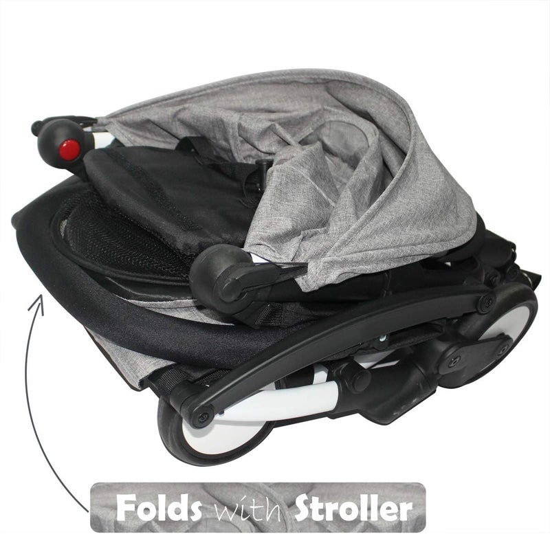 ROMIRUS Bumper Bar,Armrest,Handle,Crossbar for Babyzen YOYO YOYO+ Baby Stroller (Oxford Cloth) - Image 5