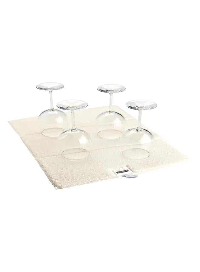 HARMAN Glass Drying Mat Beige 38 x 50cm