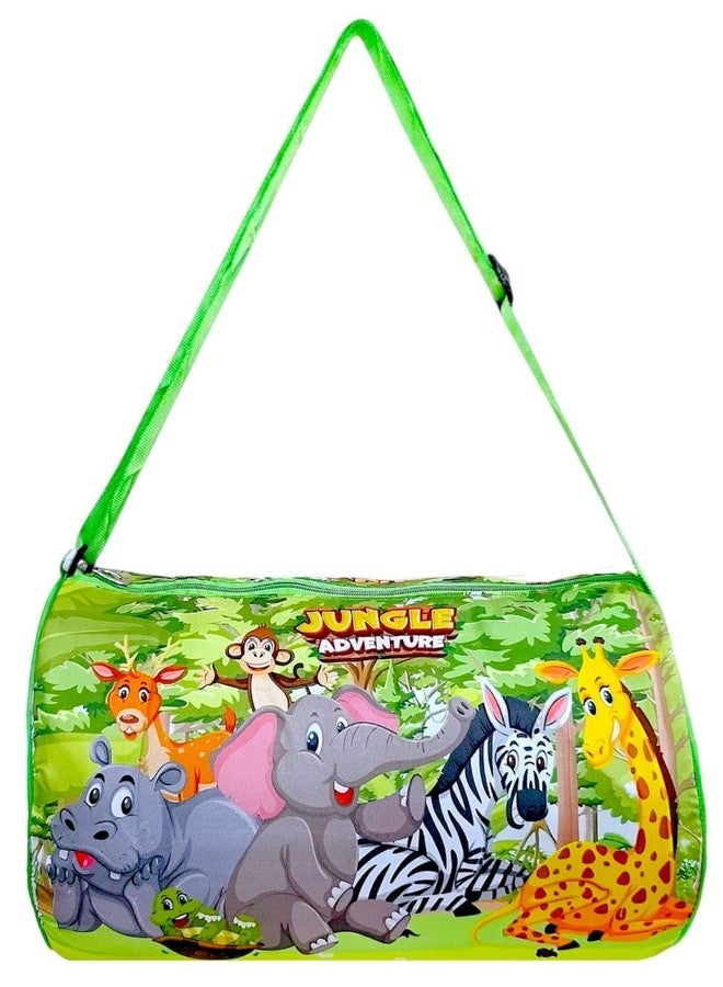 AMYCAUR Duffle Bag for Kids | Hand Duffel Bag for Gym, Picnci, Waterproof, Shoulder Strap, Zipper Closure, | Perfect for School Trips Return Gift | Compact and Comfortable for Travelling | - Image 1