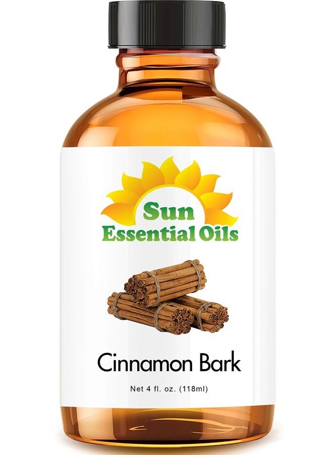 Sun Essential Oils 4oz - Cinnamon Bark Essential Oil - 4 Fluid Ounces - Image 1
