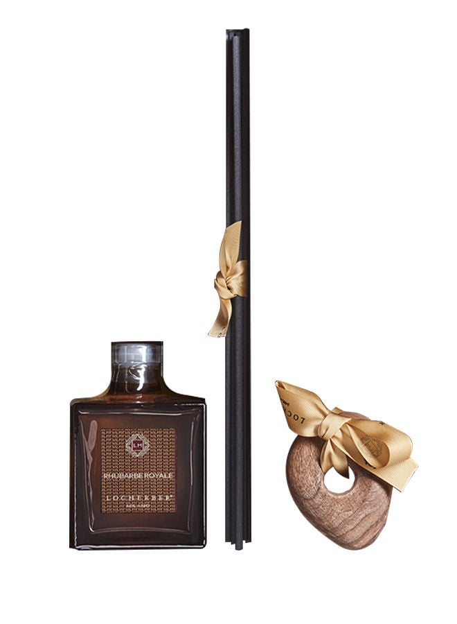 Locherber Milano GIFT BOX WOOD LID- RHUBARBE ROYALE  250ML - Image 3