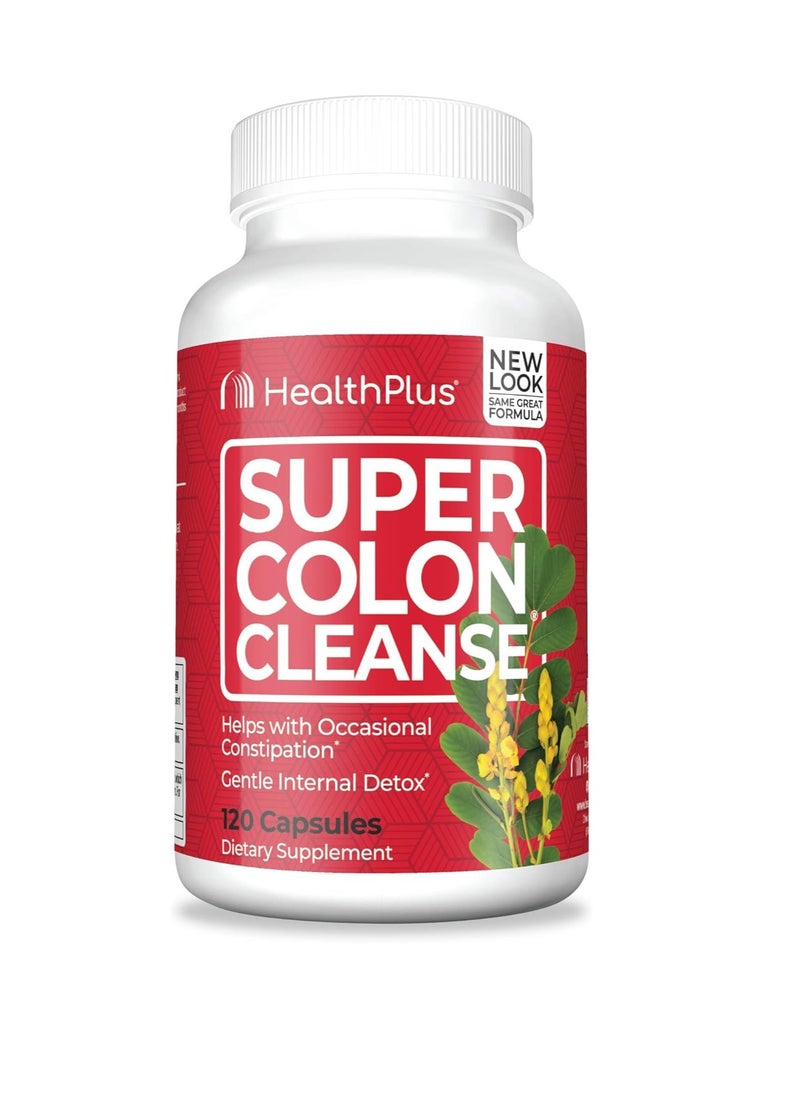 Health Plus Super Colon Cleanse 120 Capsules 