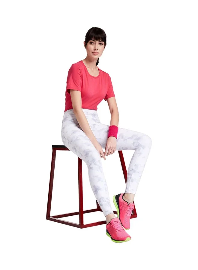 Jockey RUBY 1515 Women Super Combed Cotton Elastane Stretch Regular Fit Solid Round Neck Half Sleeve T Shirt for Women | Best Price UAE