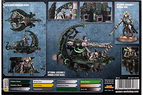 Games Workshop ورشة الألعاب 99120110013 بارجة نكرون كاتاكوم CMD لعبة الطاولة والتماثيل السوداء - Image 5